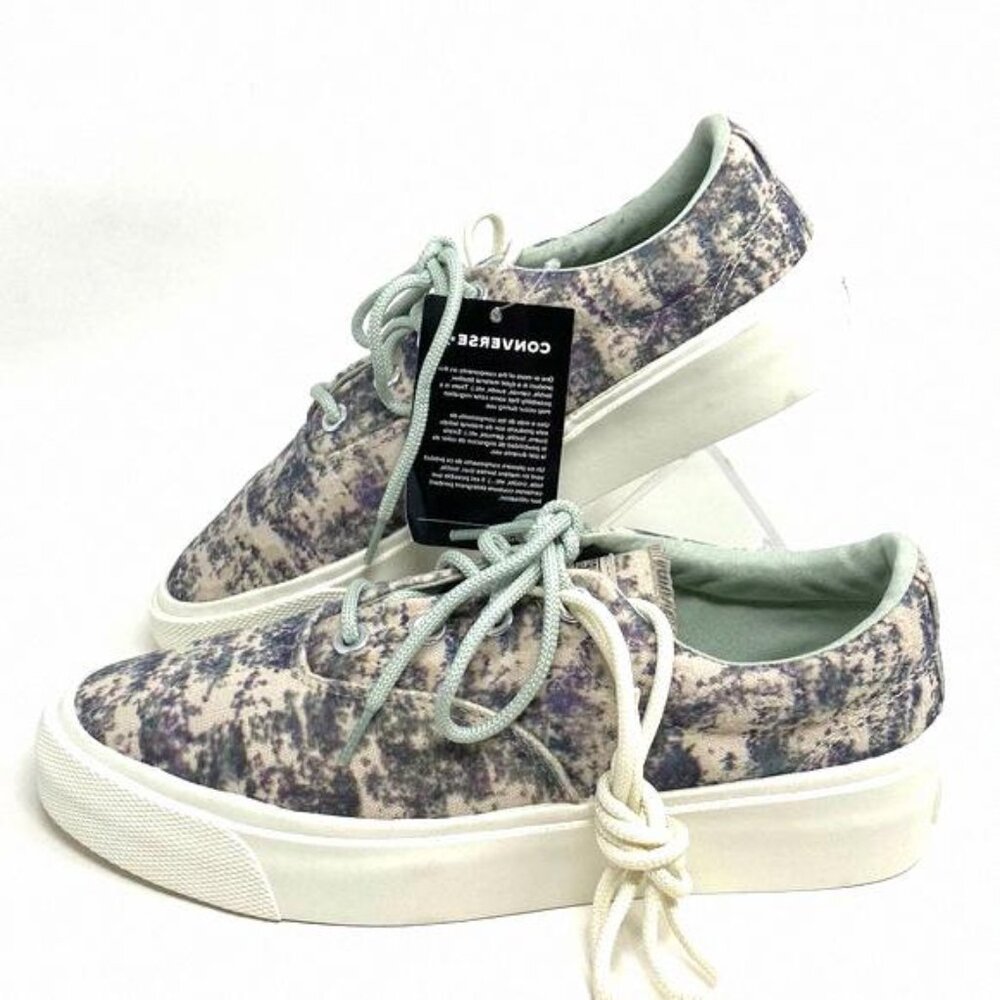 💖MEGA SALE💖Converse Skip Grip OX French Gray White 172578C Canvas Shoe Women